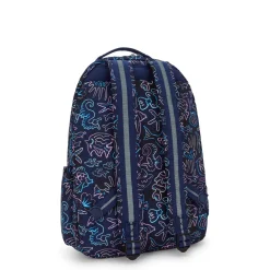 Outlet KIPLING Seoul Lap Disco Fish Backpack