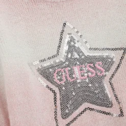 Outlet GUESS Sequin Star Logo Sweater