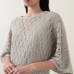 Sale JOSEPH RIBKOFF Sequin-Embellished Sweater
