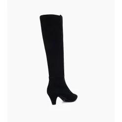 Fashion DUNE LONDON Sera Suede Knee-High Boots