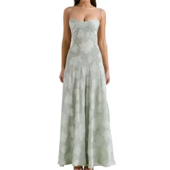 Sale HOUSE OF CB Seren Floral Lace Flared Dress