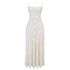 Online HOUSE OF CB Seren Floral Lace Flared Dress