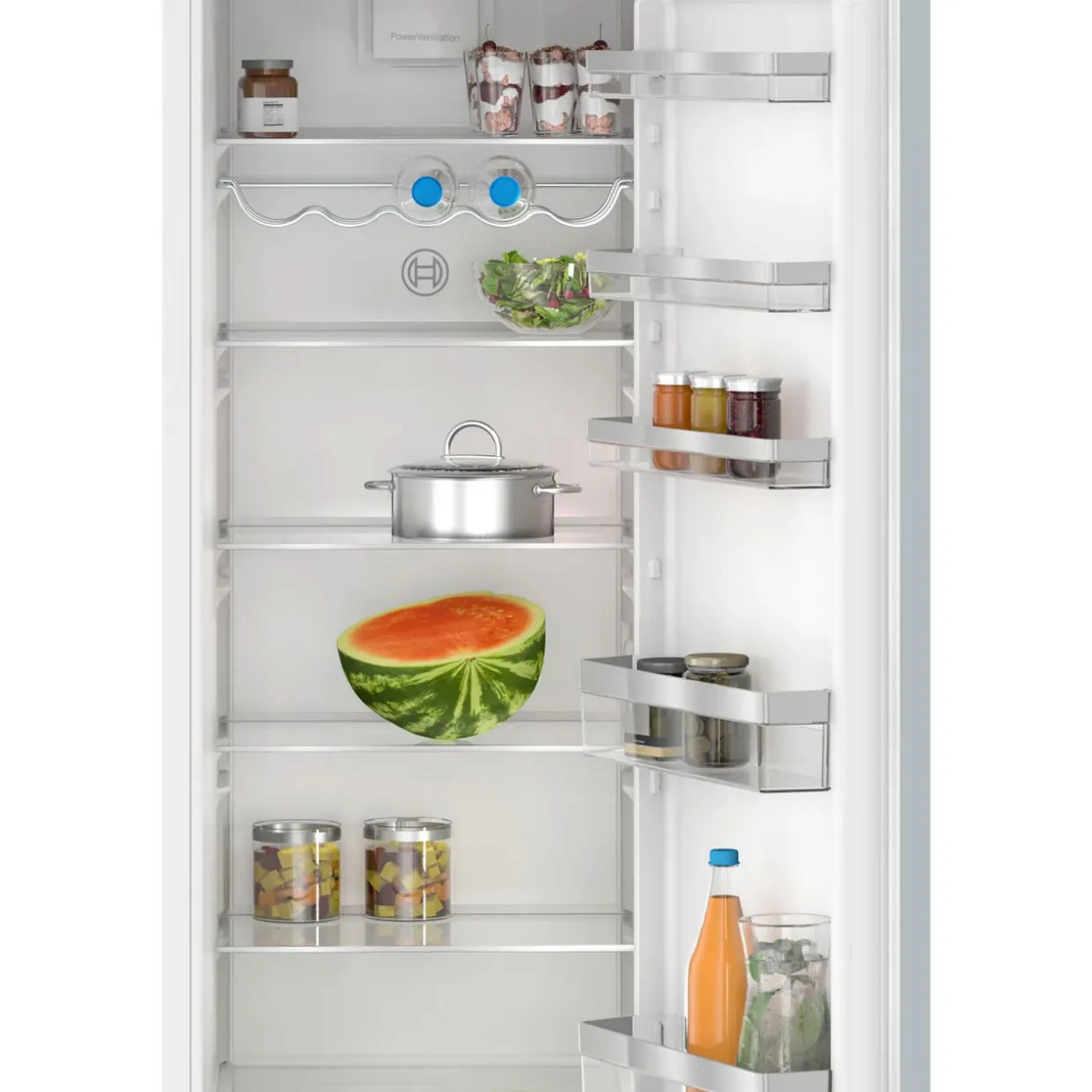 Series 4 Built In 177.5x56cm Flat Hinge Fridge