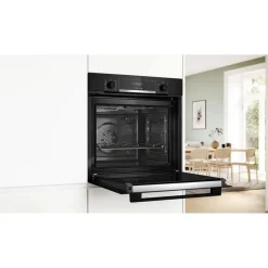 Series 4 Built-in Oven with Added Steam Function 60x60cm Black