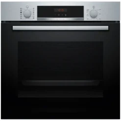 Best BOSCH Series 4 Built-in Oven with Added Steam Function 60x60cm Stainless steel