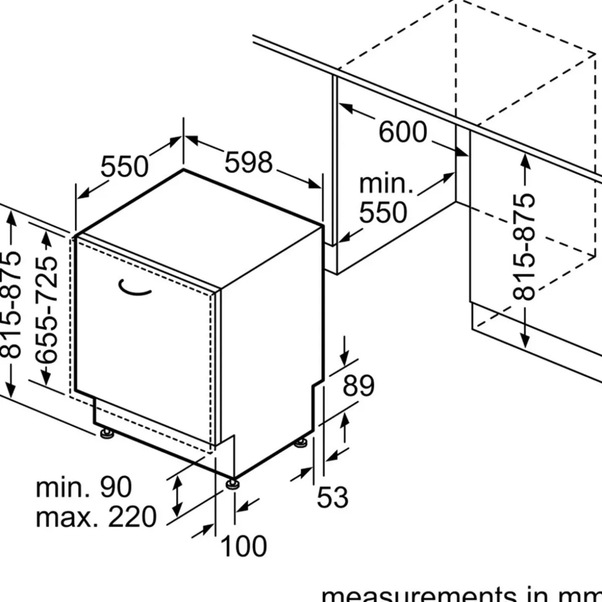 Series 2 Fully-Integrated Dishwasher 60cm