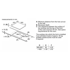 Series 4 Induction Hob 60 Cm
