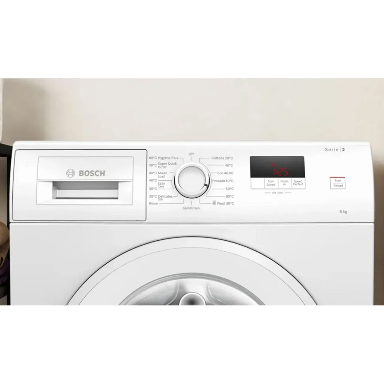Online BOSCH Series 2 Washing Machine Front Loader 8 kg 1400RPM