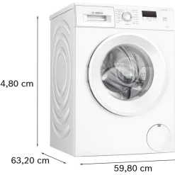 Online BOSCH Series 2 Washing Machine Front Loader 8 kg 1400RPM