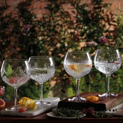 Set of Two Lismore Balloon Glasses