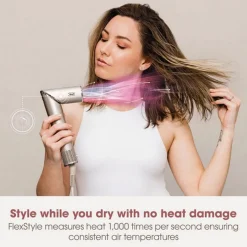 Shark FlexStyle Curly & Coily Collection, 4 Attachments -Stone