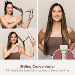 Shark FlexStyle Curly & Coily Collection, 4 Attachments -Stone