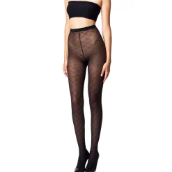 Sheer Pattern Tights