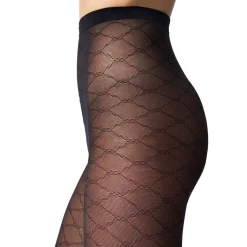 Sheer Pattern Tights