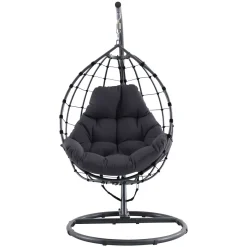 Hot CASEYS FURNITURE Shelton Garden Hanging Chair Anthracite
