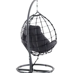 Hot CASEYS FURNITURE Shelton Garden Hanging Chair Anthracite