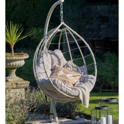 Shelton Garden Hanging Chair Pebble