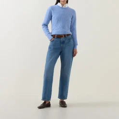 Hot GANT Shield Logo Cable Knit Sweater