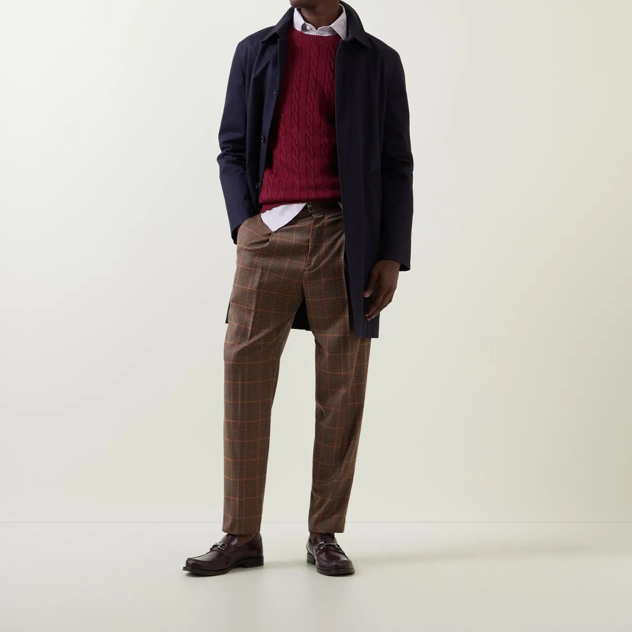 Clearance GANT Shield Logo Cable Knit Sweater