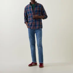 Shield Logo Check Shirt