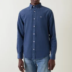 Fashion GANT Shield Logo Corduroy Shirt