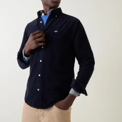 Shield Logo Corduroy Shirt