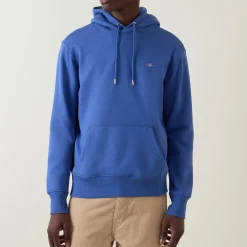 Shield Logo Drawstring Hoodie