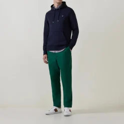 Shield Logo Drawstring Hoodie