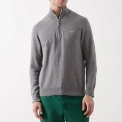 Fashion GANT Shield Logo Half-Zip Sweater