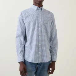 Shield Logo Micro Check Shirt