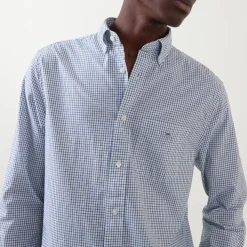 Shield Logo Micro Check Shirt