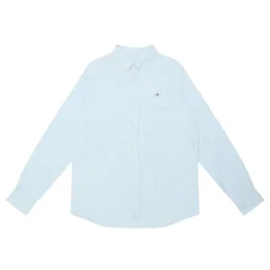 Clearance GANT KIDS Shield Logo Pinstripe Oxford Shirt