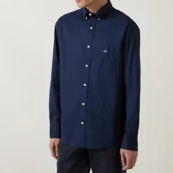 Shield Logo Poplin Regular Fit Shirt