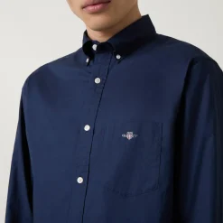 Shield Logo Poplin Regular Fit Shirt