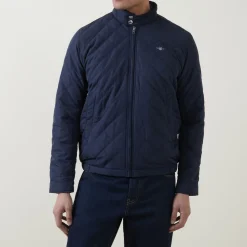 Hot GANT Shield Logo Quilted Windbreaker