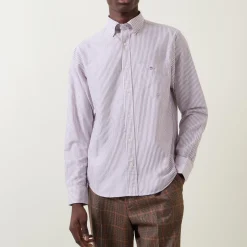 Sale GANT Shield Logo Striped Shirt