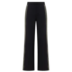 New LUISA CERANO Side Stripe Wide Leg Trousers