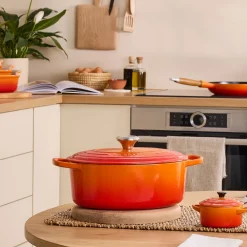 Discount LE CREUSET Signature Cast Iron Oval Casserole 23cm