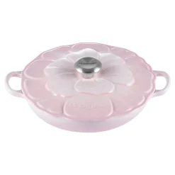 Discount LE CREUSET Signature Cast Iron Petal Shallow Casserole 26cm