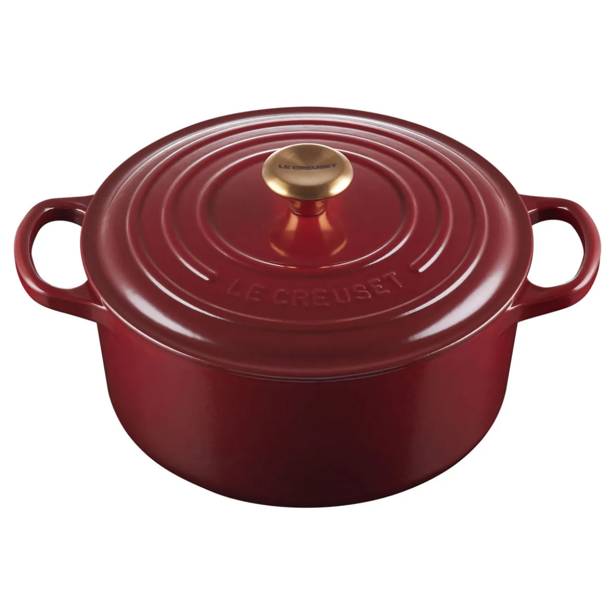 Signature Cast Iron Round Casserole 22cm
