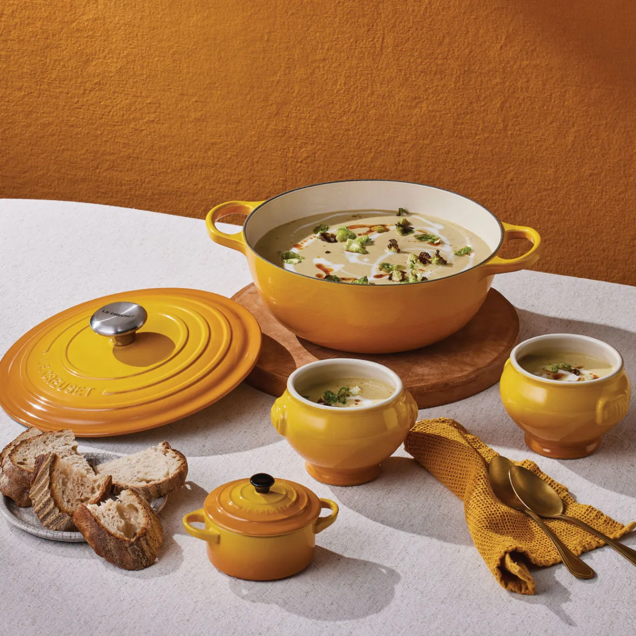 Online LE CREUSET Signature Cast Iron Soup Pot 28cm