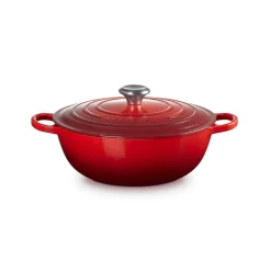 Clearance LE CREUSET Signature Cast Iron Soup Pot 28cm