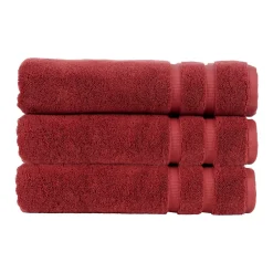 Discount CHRISTY Signum Combed Cotton Towel Rouge
