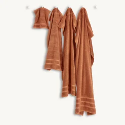 Signum Combed Cotton Towel Burnt Sienna