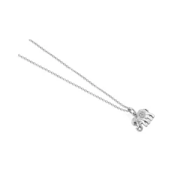 Fashion NEWBRIDGE SILVERWARE Silver Plated Elephant Pendant Necklace