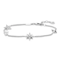 New THOMAS SABO Silver Stars Bracelet