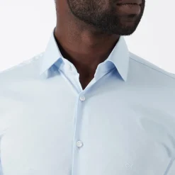 Single Cuff Poplin Stretch Shirt