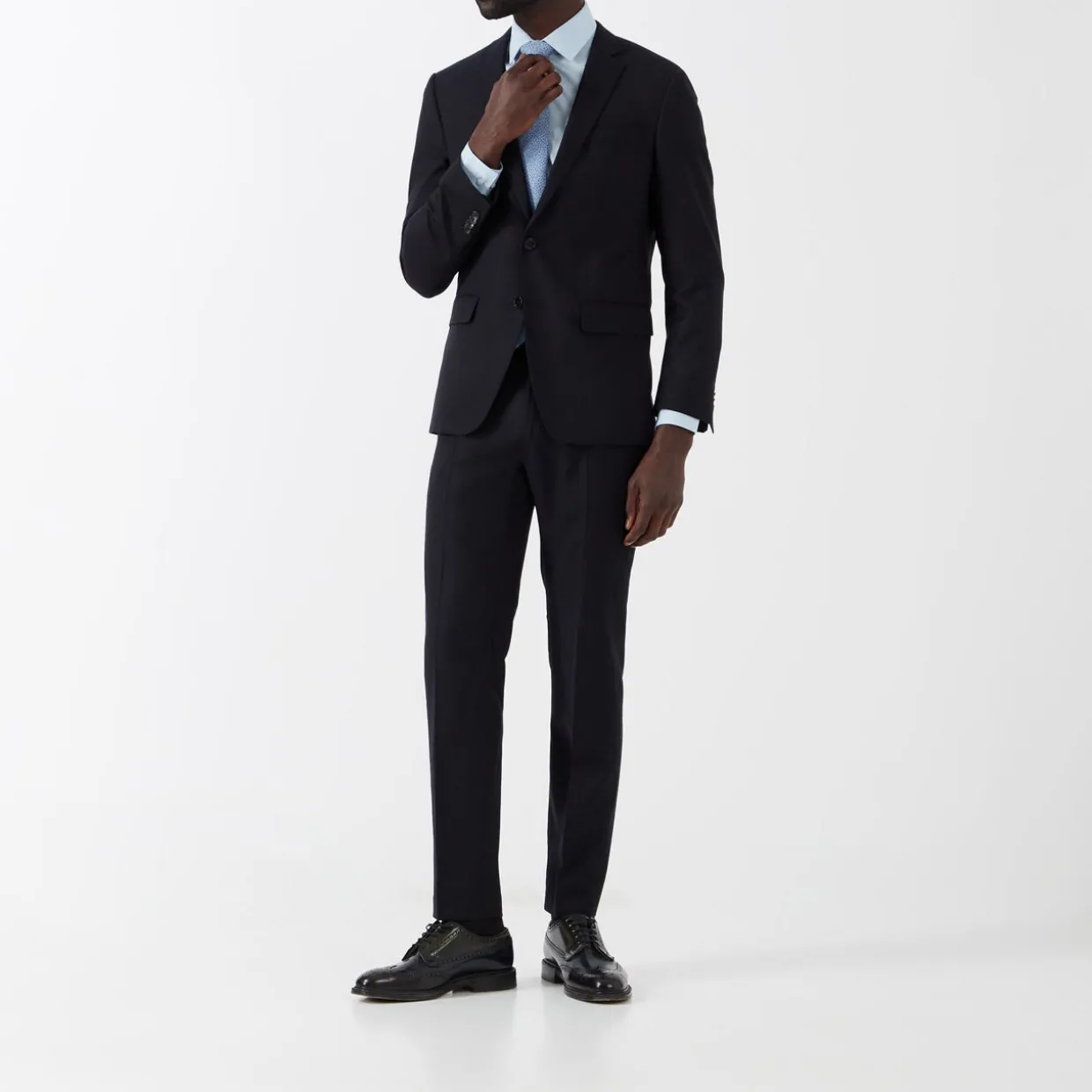 Single Cuff Poplin Stretch Shirt