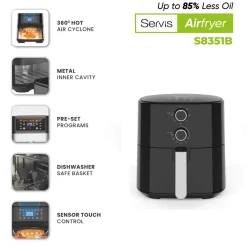 Single  Drawer 5L 1550W  Air Fryer