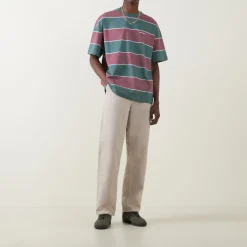 Single Knee Casual Trousers